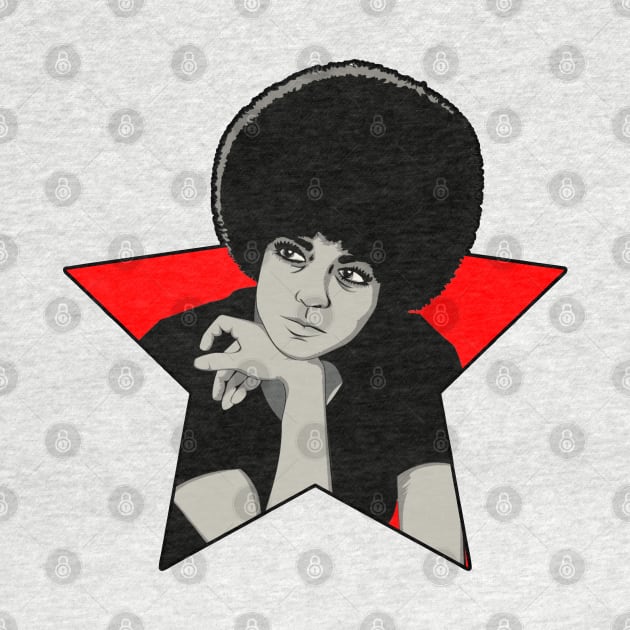 Angela Davis by Orlind